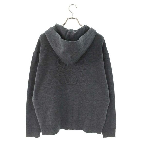 Loewe H526y16k84 Anagram Zip Knit Hoodie Men's L - Picture 2 of 3